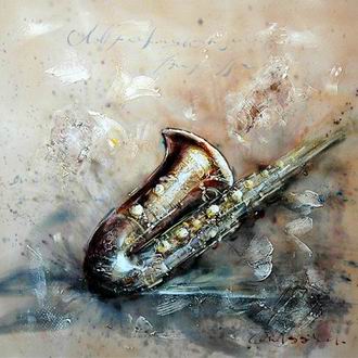 Musical Instrument oil painting